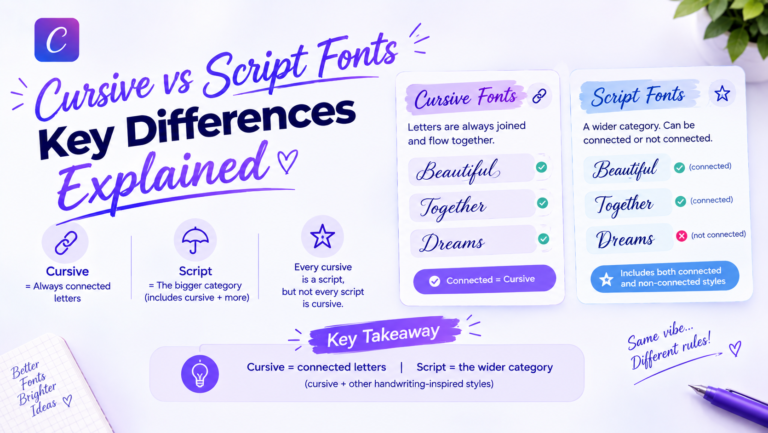 Script Fonts